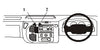 ProClip Fahrzeughalter für Rechtslenker 652809 - Winkelbefestigung - Ford Transit 00-06, Ford Transit 01-06