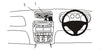 ProClip Fahrzeughalter für Rechtslenker 652865 - Mittelbefestigung - Alfa Romeo GT 04-11, Alfa Romeo 147 01-11