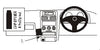 ProClip Fahrzeughalter für Rechtslenker 652867 - Winkelbefestigung - Vauxhall Astra 98-03, Opel Astra 98-03