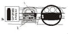 ProClip Fahrzeughalter für Rechtslenker 653014 - Mittelbefestigung - BMW 7-series E65 02-08