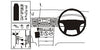 ProClip Fahrzeughalter für Rechtslenker 653020 - Winkelbefestigung - Toyota Corolla 02-07