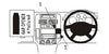 ProClip Fahrzeughalter für Rechtslenker 653027 - Mittelbefestigung, niedrig - Volkswagen Polo 02-09