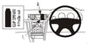 ProClip Fahrzeughalter für Rechtslenker 653076 - Mittelbefestigung - Vauxhall Vectra C 02-10, Opel Signum 03-08, Holden Vectra C 02-10 und weitere