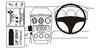 ProClip Fahrzeughalter für Rechtslenker 653082 - Winkelbefestigung - Mazda 6 02-07