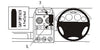 ProClip Fahrzeughalter für Rechtslenker 653143 - Mittelbefestigung - Citroen Berlingo II 03-08, Peugeot Partner 03-08½