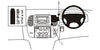 ProClip Fahrzeughalter für Rechtslenker 653161 - Mittelbefestigung - Toyota LandCruiser 100 02-07