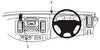 ProClip Fahrzeughalter für Rechtslenker 653199 - Winkelbefestigung - Opel Vivaro 02-10, Vauxhall Vivaro 02-10, Renault Trafic 02-10 und weitere