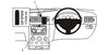 ProClip Fahrzeughalter für Rechtslenker 653204 - Mittelbefestigung - Ford Tourneo Connect 03-09, Ford Transit Connect 03-09