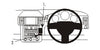 ProClip Fahrzeughalter für Rechtslenker 653236 - Mittelbefestigung - Nissan Murano 03-08