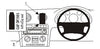 ProClip Fahrzeughalter für Rechtslenker 653296 - Mittelbefestigung - Audi A3 03-06, Audi S3 03-06