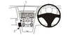 ProClip Fahrzeughalter für Rechtslenker 653302 - Winkelbefestigung - Mazda RX-8 04-07
