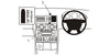 ProClip Fahrzeughalter für Rechtslenker 653323 - Mittelbefestigung - Chrysler Crossfire 04-07