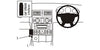 ProClip Fahrzeughalter für Rechtslenker 653324 - Winkelbefestigung - Chrysler Crossfire 04-07