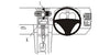 ProClip Fahrzeughalter für Rechtslenker 653360 - Mittelbefestigung - Volvo V50 04-12, Volvo C30 07-15, Volvo C70 06-15 und weitere