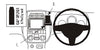ProClip Fahrzeughalter für Rechtslenker 653377 - Mittelbefestigung - Toyota RAV 4 04-05