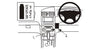ProClip Fahrzeughalter für Rechtslenker 653393 - Mittelbefestigung, niedrig - Ford Falcon 03-09