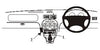 ProClip Fahrzeughalter für Rechtslenker 653423 - Winkelbefestigung - MG F 96-01, MG TF 02-05