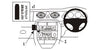 ProClip Fahrzeughalter für Rechtslenker 653424 - Winkelbefestigung - MG ZT 01-05, Rover 75 99-05