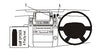 ProClip Fahrzeughalter für Rechtslenker 653437 - Mittelbefestigung - Toyota Prius 04-09