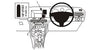 ProClip Fahrzeughalter für Rechtslenker 653440 - Mittelbefestigung - Vauxhall Astra 04-09, Opel Astra 04-09