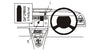 ProClip Fahrzeughalter für Rechtslenker 653534 - Mittelbefestigung- NUR für Modelle mit Navigationsbildschirm - Citroen C4 05-10