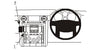 ProClip Fahrzeughalter für Rechtslenker 653573 - Winkelbefestigung- Nicht für Holzmaserungsplatten - Land Rover LR3 05-09, Land Rover Discovery 3 05-09