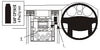 ProClip Fahrzeughalter für Rechtslenker 653665 - Mittelbefestigung - Land Rover Range Rover Sport 05-09
