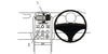 ProClip Fahrzeughalter für Rechtslenker 653676 - Mittelbefestigung - Suzuki Grand Vitara 05-15