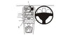 ProClip Fahrzeughalter für Rechtslenker 653689 - Mittelbefestigung - Volkswagen Jetta 06-10, Volkswagen Golf V 07-09, Volkswagen Golf V Variant 07-09
