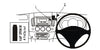 ProClip Fahrzeughalter für Rechtslenker 653712 - Mittelbefestigung - Mitsubishi L200 06-15, Mitsubishi Triton 07-15