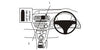 ProClip Fahrzeughalter für Rechtslenker 653732 - Mittelbefestigung - Honda Civic 06-11