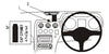 ProClip Fahrzeughalter für Rechtslenker 653743 - Mittelbefestigung - Alfa Romeo 159 06-13, Alfa Romeo Brera 06-11, Alfa Romeo Spider/GTV 06-11