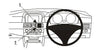 ProClip Fahrzeughalter für Rechtslenker 653802 - Mittelbefestigung- NUR für M-Sport - BMW 5-series M5 E60, E61 04-10