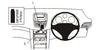 ProClip Fahrzeughalter für Rechtslenker 653815 - Mittelbefestigung - Peugeot 207 06-14