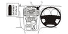 ProClip Fahrzeughalter für Rechtslenker 653828 - Mittelbefestigung - Kia Carnival 06-11, Kia Sedona 06-14