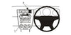 ProClip Fahrzeughalter für Rechtslenker 653843 - Mittelbefestigung - Jeep Compass 07-08, Dodge Caliber 07-09, Jeep Patriot 07-08