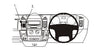 ProClip Fahrzeughalter für Rechtslenker 653877 - Winkelbefestigung - Citroen Relay 07-24, Peugeot Boxer 07-14, Fiat Ducato 07-14 und weitere