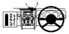 ProClip Fahrzeughalter für Rechtslenker 653945 - Mittelbefestigung - Jeep Wrangler 07-10