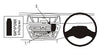 ProClip Fahrzeughalter für Rechtslenker 653950 - Mittelbefestigung - Citroen C4 Grand Picasso 07-13, Citroen C4 Picasso 07-13