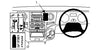 ProClip Fahrzeughalter für Rechtslenker 653968 - Mittelbefestigung - Iveco Daily 06-14