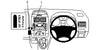 ProClip Fahrzeughalter für Rechtslenker 653973 - Winkelbefestigung - Toyota Proace 13-16, Citroen Dispatch 08-16, Citroen Jumpy 2nd Gen 07-16 und weitere