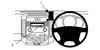 ProClip Fahrzeughalter für Rechtslenker 653977 - Mittelbefestigung - Ford Ranger 07-12, Mazda BT 50 07-12