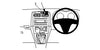 ProClip Fahrzeughalter für Rechtslenker 653984 - Mittelbefestigung - Toyota Corolla 07-12, Toyota Seca 07-13, Toyota Auris Full Hybrid 07-12 und weitere