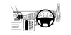 ProClip Fahrzeughalter für Rechtslenker 653986 - Winkelbefestigung - Volvo FE 07-25, Volvo FL 07-25, Volvo FE/FL 07-25