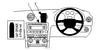 ProClip Fahrzeughalter für Rechtslenker 653989 - Mittelbefestigung- NICHT für Modelle mit Navigationsbildschirm - Audi S3 07-13, Audi A3 07-12