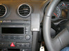 ProClip Fahrzeughalter für Rechtslenker 653990 - Mittelbefestigung, niedrig- NICHT für Modelle mit Navigationsbildschirm - Audi S3 07-13, Audi A3 07-12