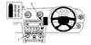 ProClip Fahrzeughalter für Rechtslenker 653990 - Mittelbefestigung, niedrig- NICHT für Modelle mit Navigationsbildschirm - Audi S3 07-13, Audi A3 07-12