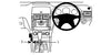 ProClip Fahrzeughalter für Rechtslenker 653994 - Winkelbefestigung - Mercedes Benz C-Klasse (180-320) 07-10