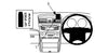 ProClip Fahrzeughalter für Rechtslenker 653998 - Mittelbefestigung - Toyota Aurion 07-12
