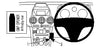 ProClip Fahrzeughalter für Rechtslenker 654053 - Mittelbefestigung - Vauxhall Antara 07-17, Holden Captiva Max 07-11